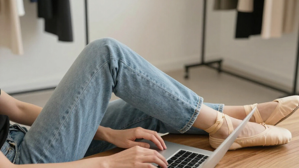 best jeans and ballet flats