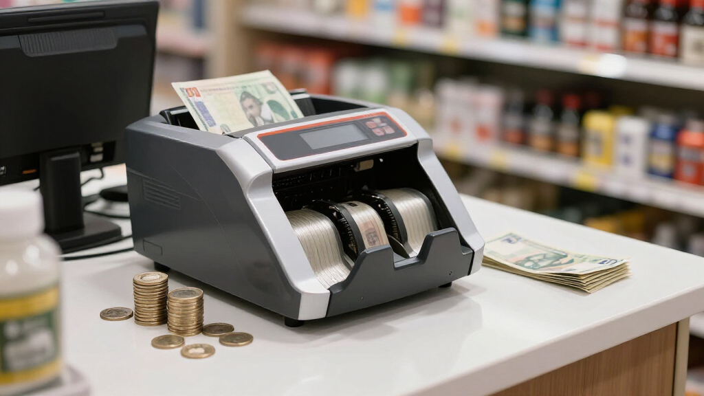 Value counting money machine for retail