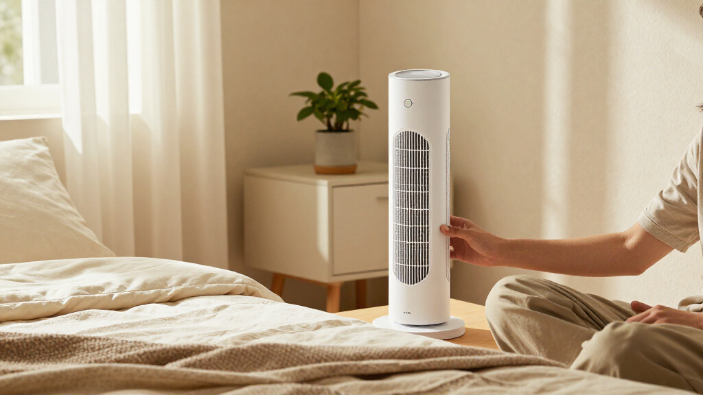 best tower fan for quiet recovery spaces