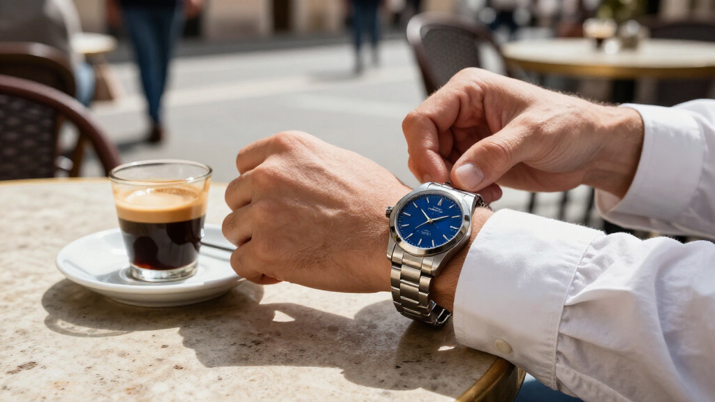 best luxury blue dial watches