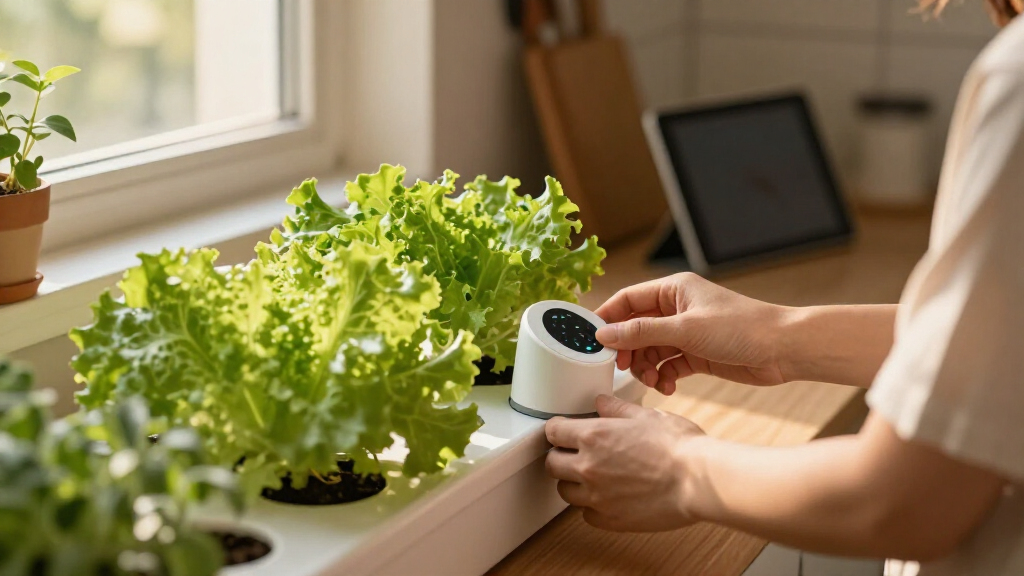 best app controlled hydroponic garden