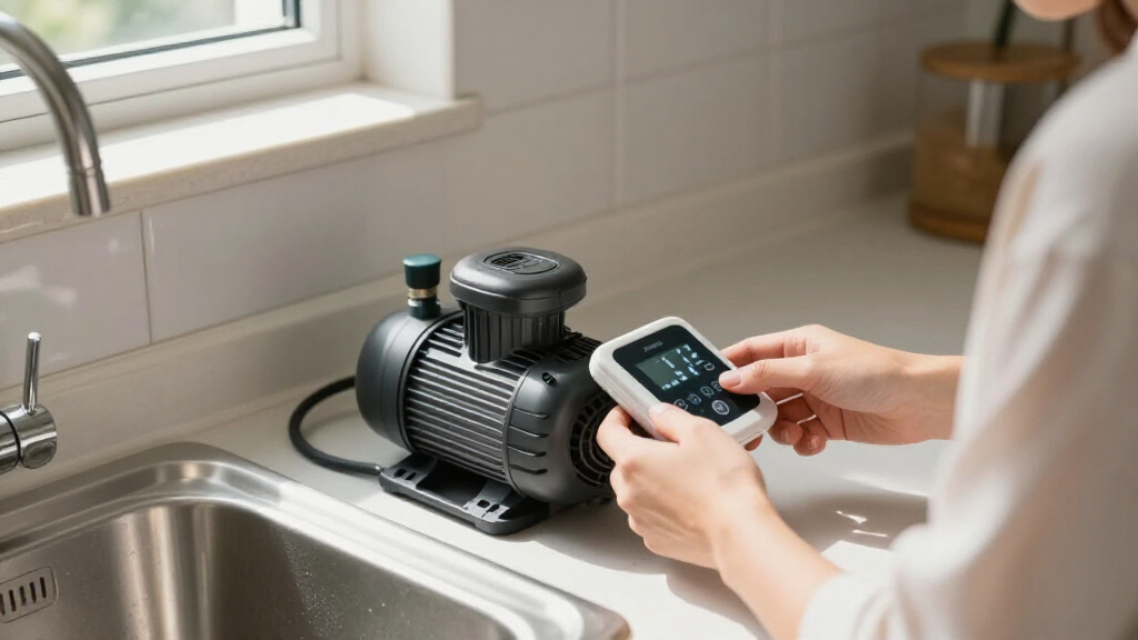 hot water recirculation pump system for house