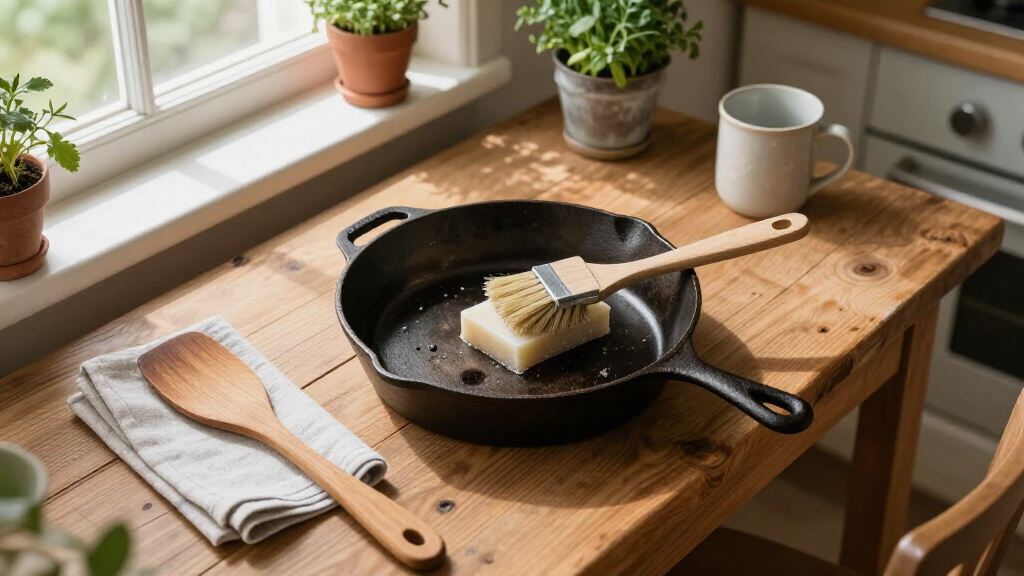 best cast iron pan cleaners