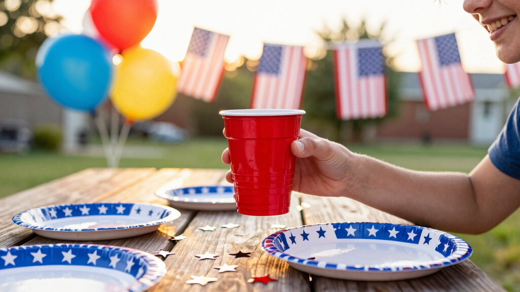 patriotic 4th of July party supplies