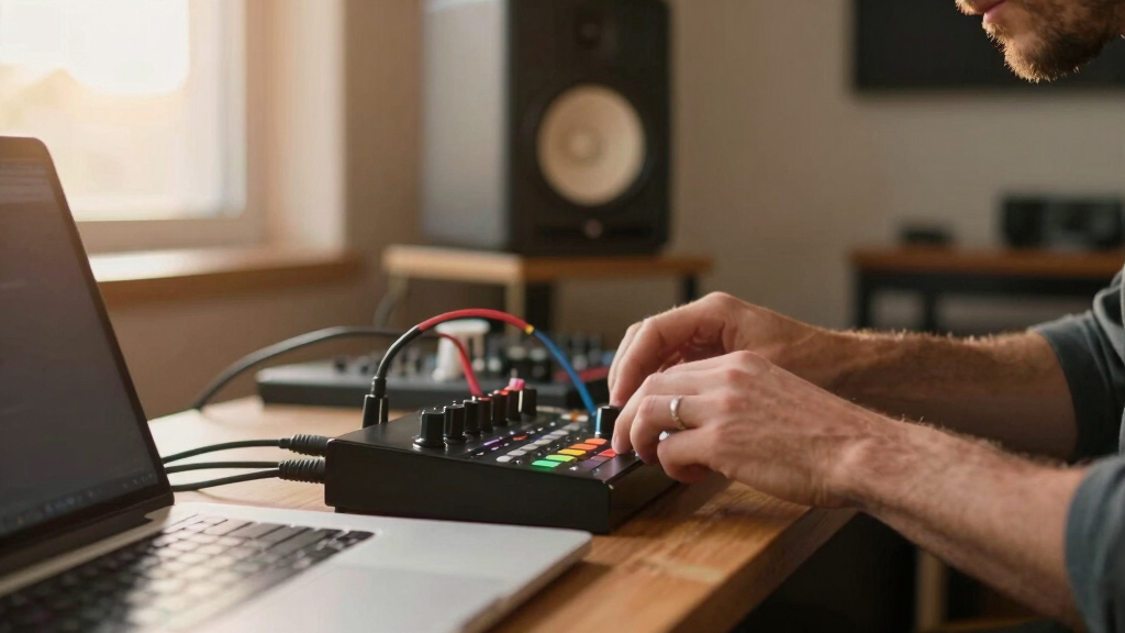 music production audio interfaces