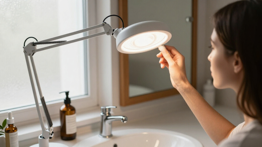 best dermatologist style exam lamp for home