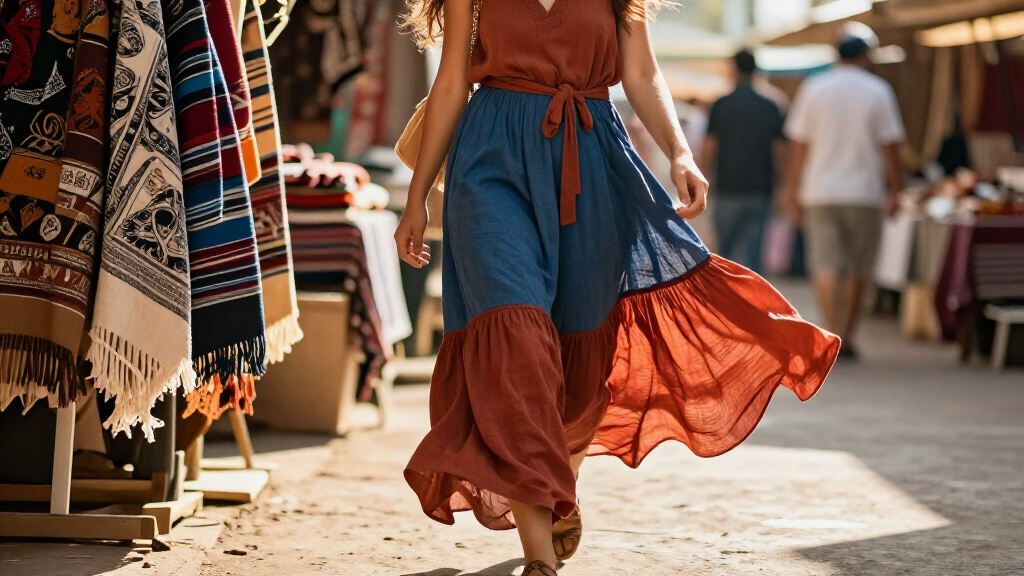 boho wrap skirts