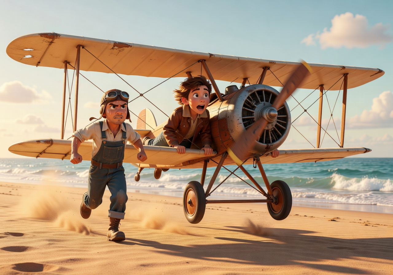 Кой е пилотирал първия самолет в историята?