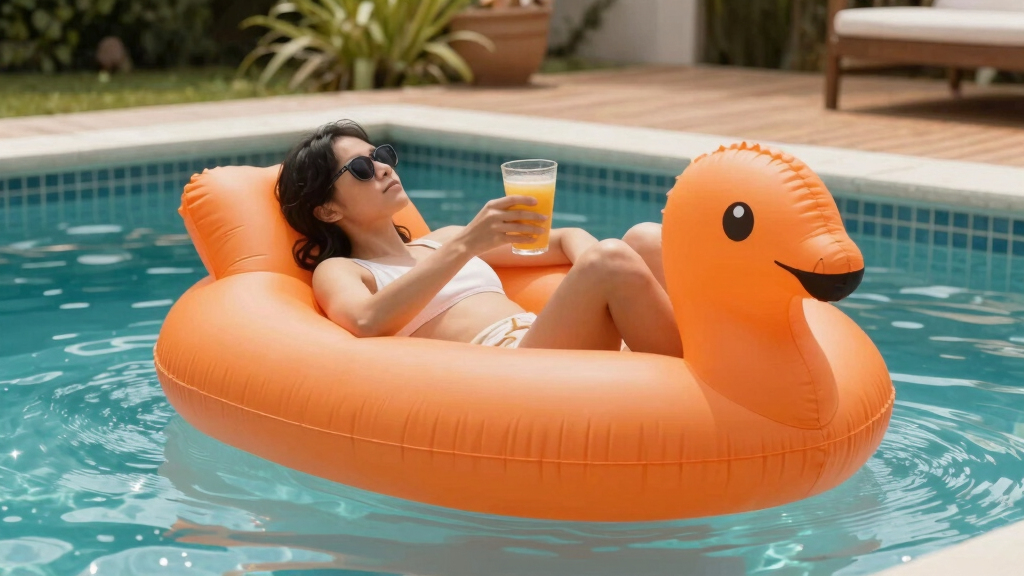 inflatable pool loungers