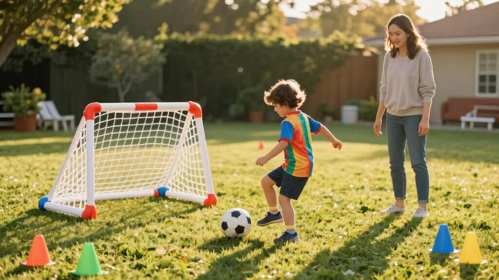 kids soccer play sets