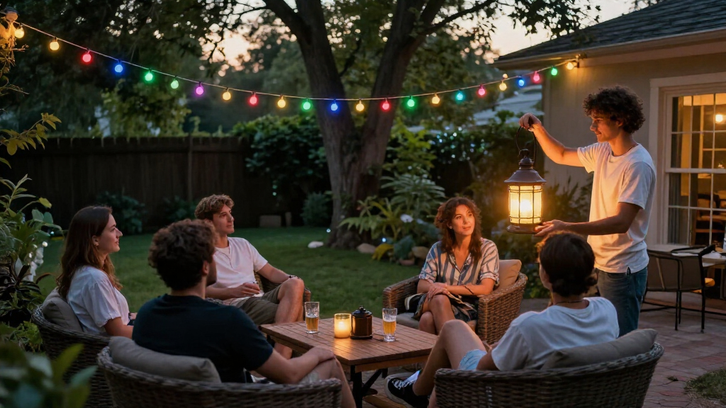 outdoor smart led string lights