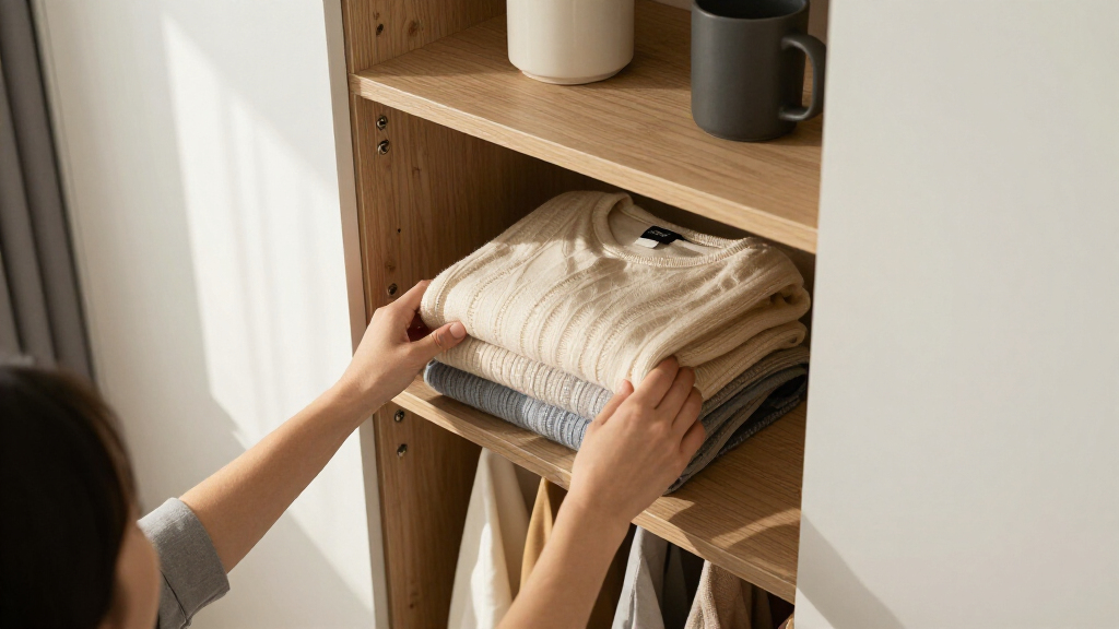 best built in look closet system