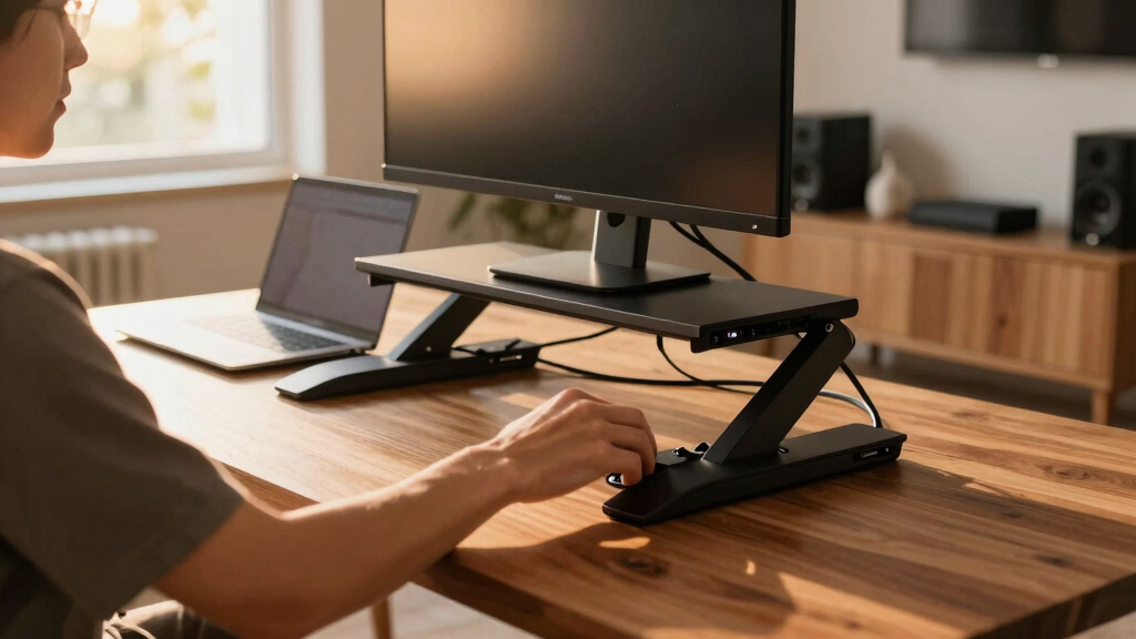 best monitor risers with storage