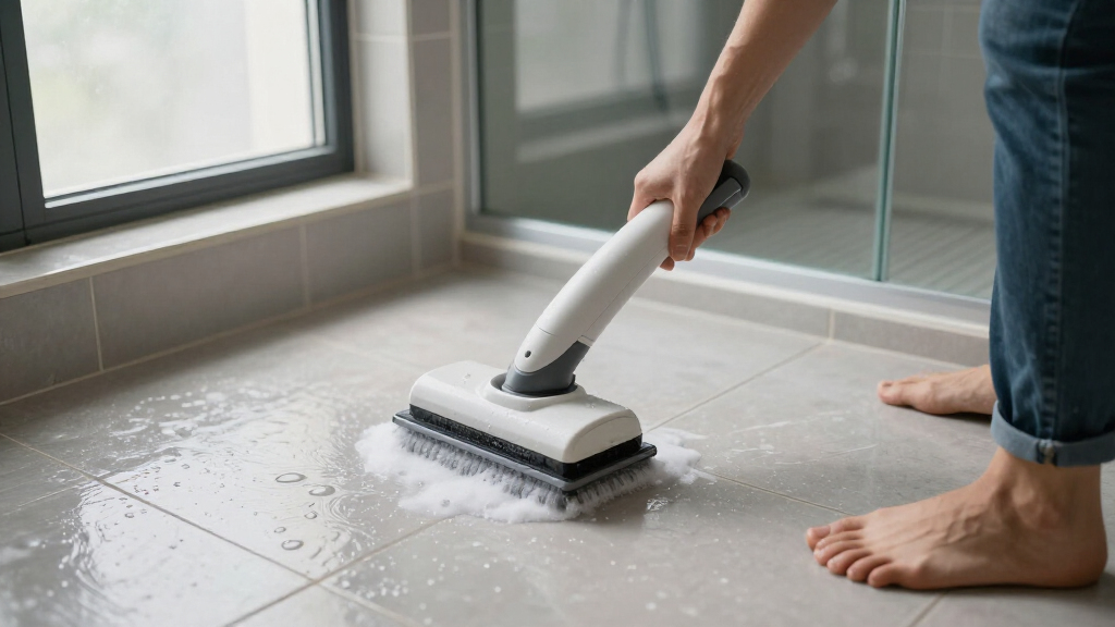 best electric spin scrubber for shower floors