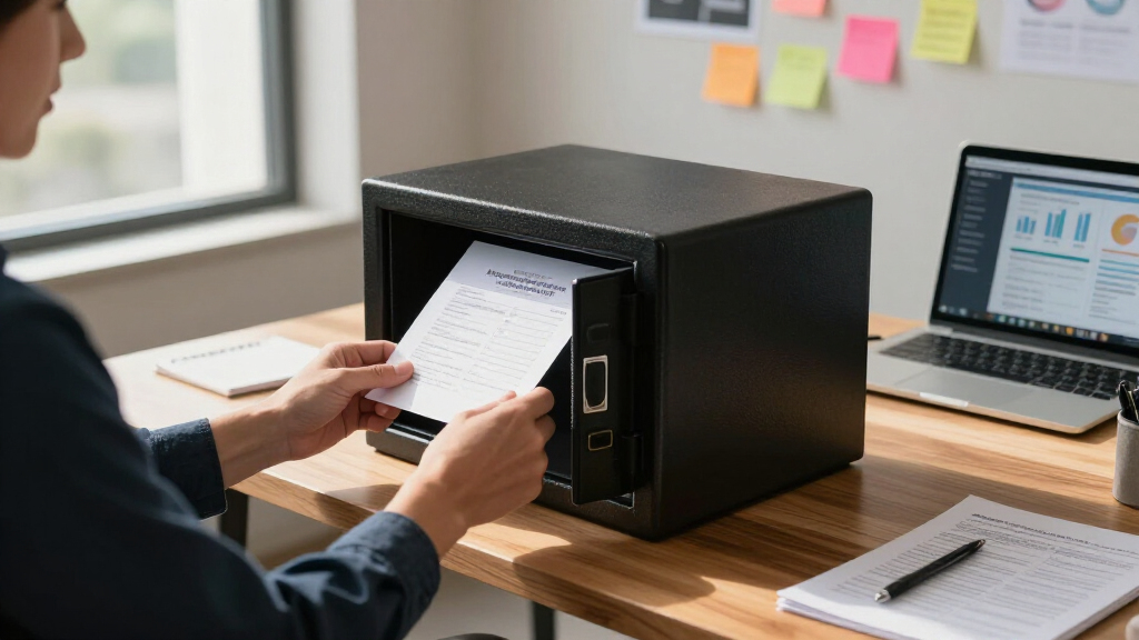 best fireproof office safe for marketing agency paperwork