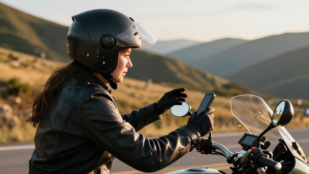 motorcycle Bluetooth communication systems