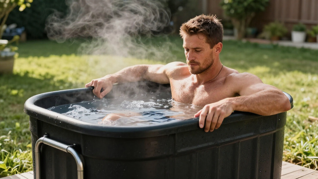portable ice bath tubs for athletes