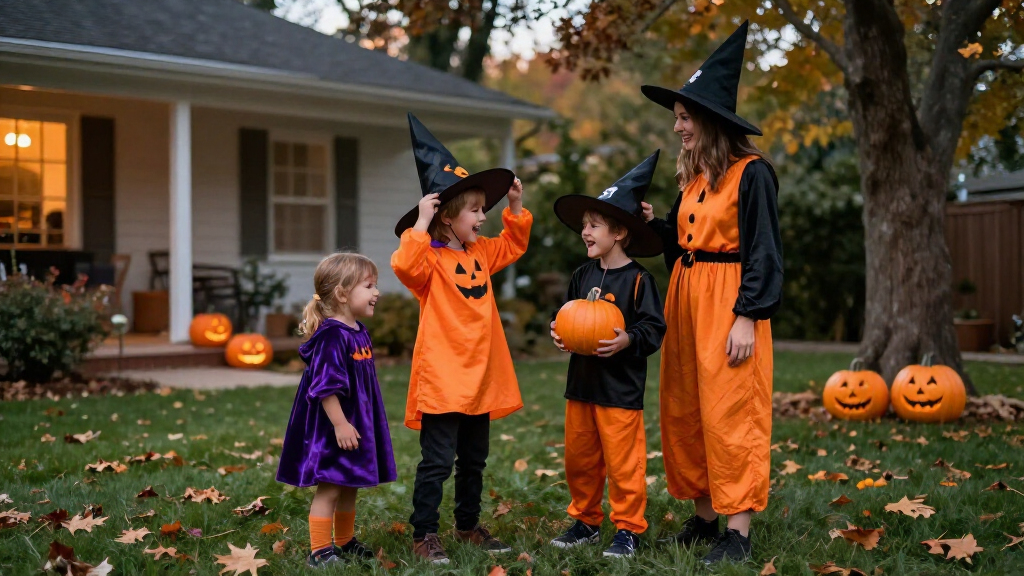 Halloween costumes for family photos