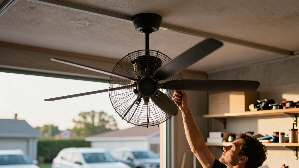 hvls fans for garages
