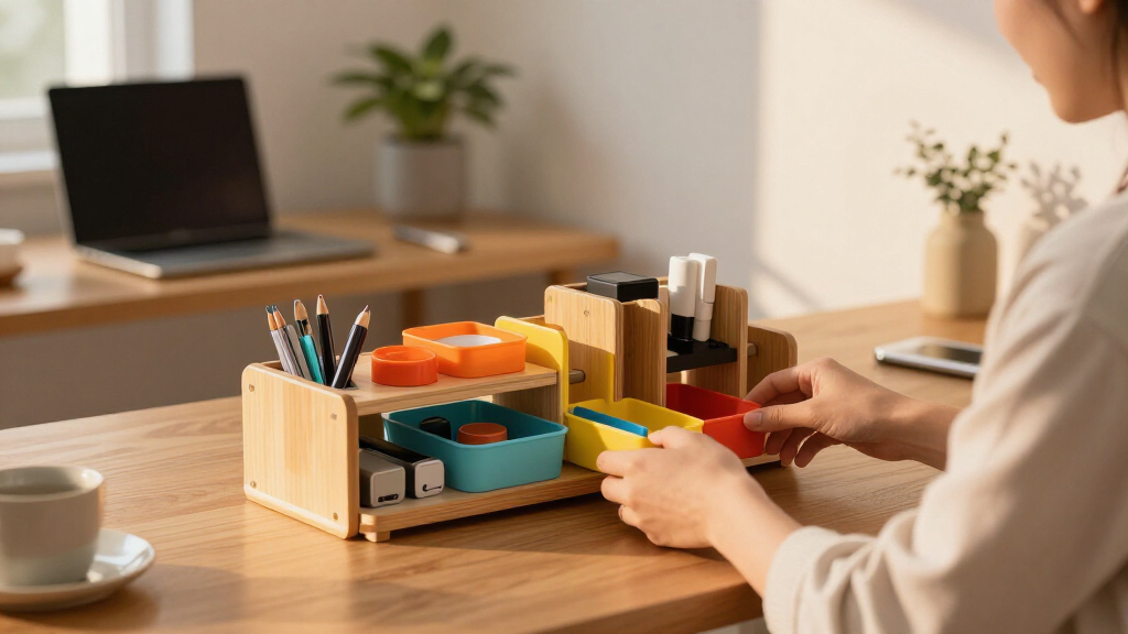 multi-functional desk organizers