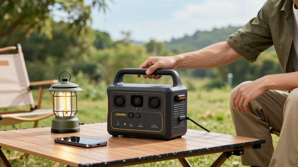 portable power station with lifepo4 battery