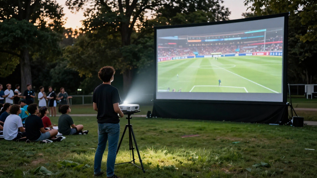 best high lumen projector for sports