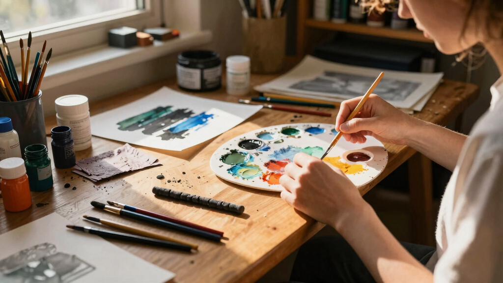 art supplies for mixed media