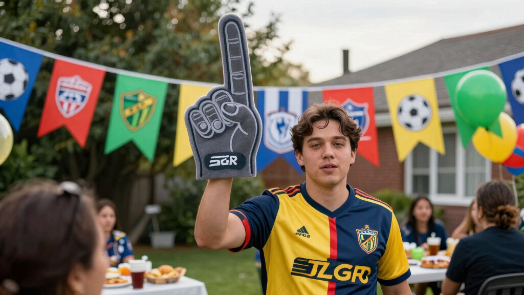 soccer fan party supplies