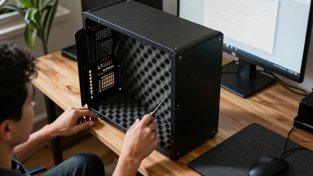 silent pc cases with sound damping