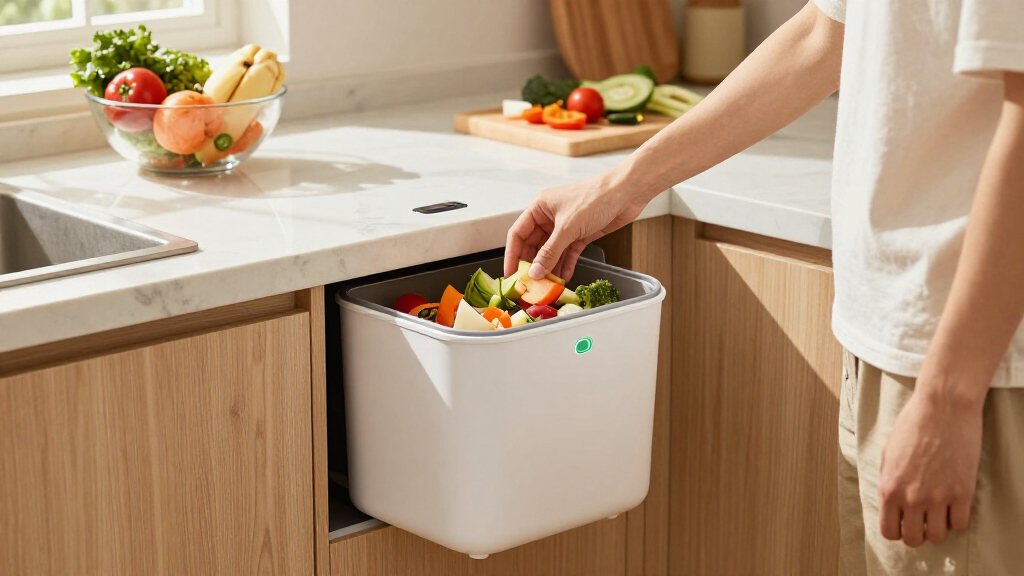 electric compost bin for kitchen