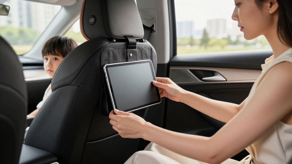tablet holder backseat organizer