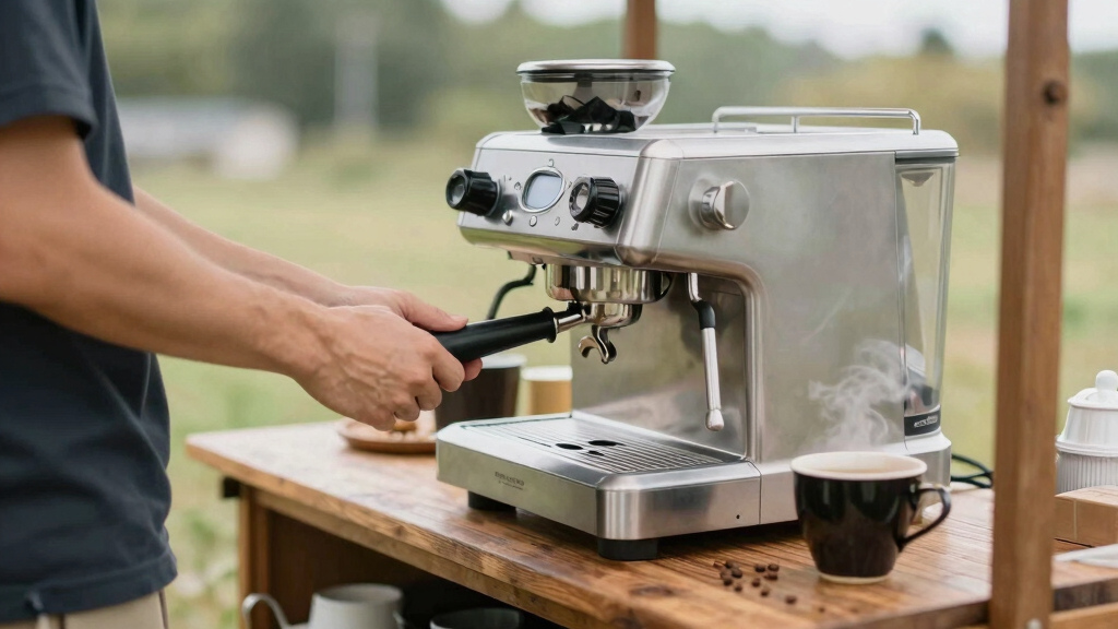 best manual espresso machine for portable espresso bar