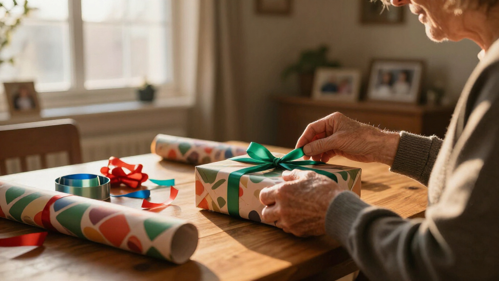 gift wrapping stations