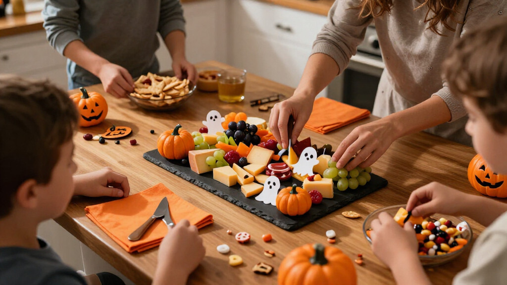 Halloween charcuterie board kits