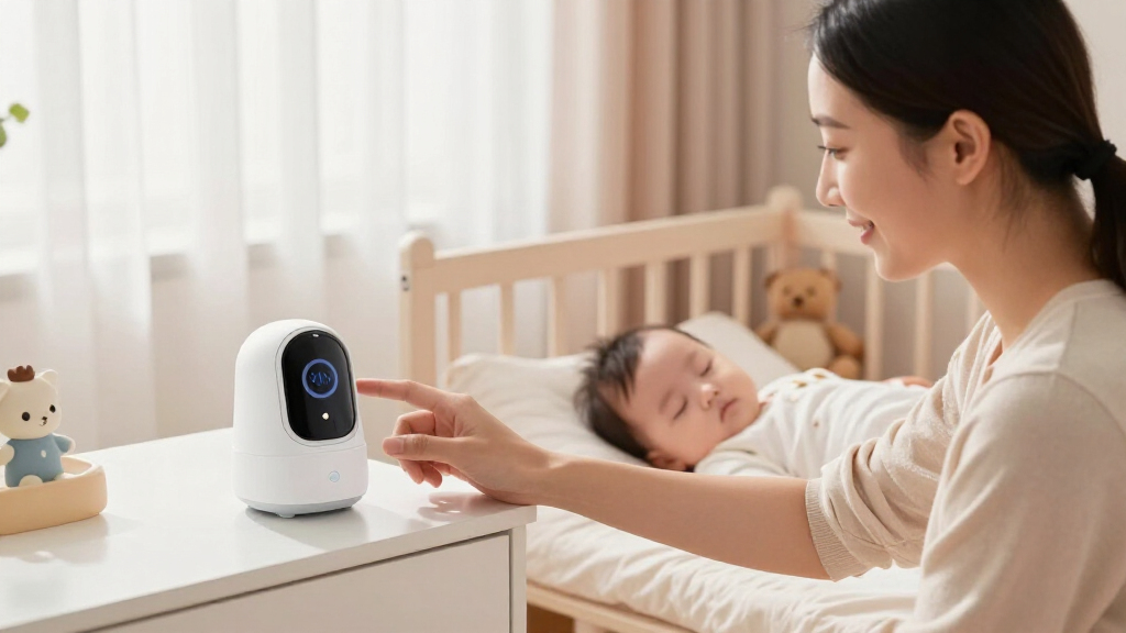 smart baby monitor with breathing sensor