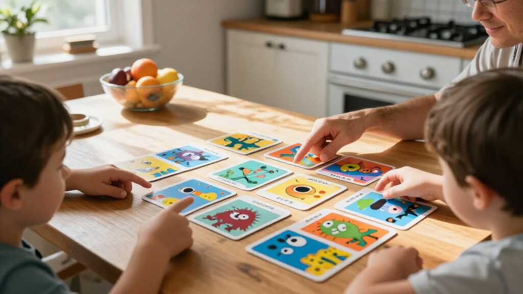 educational monster card games