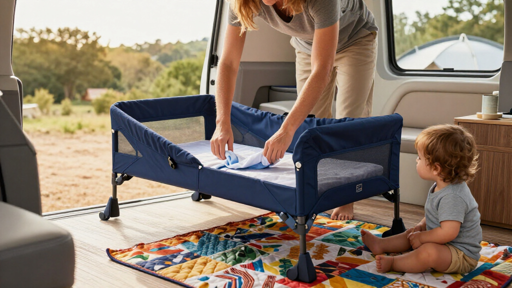 portable toddler bed for travel premium