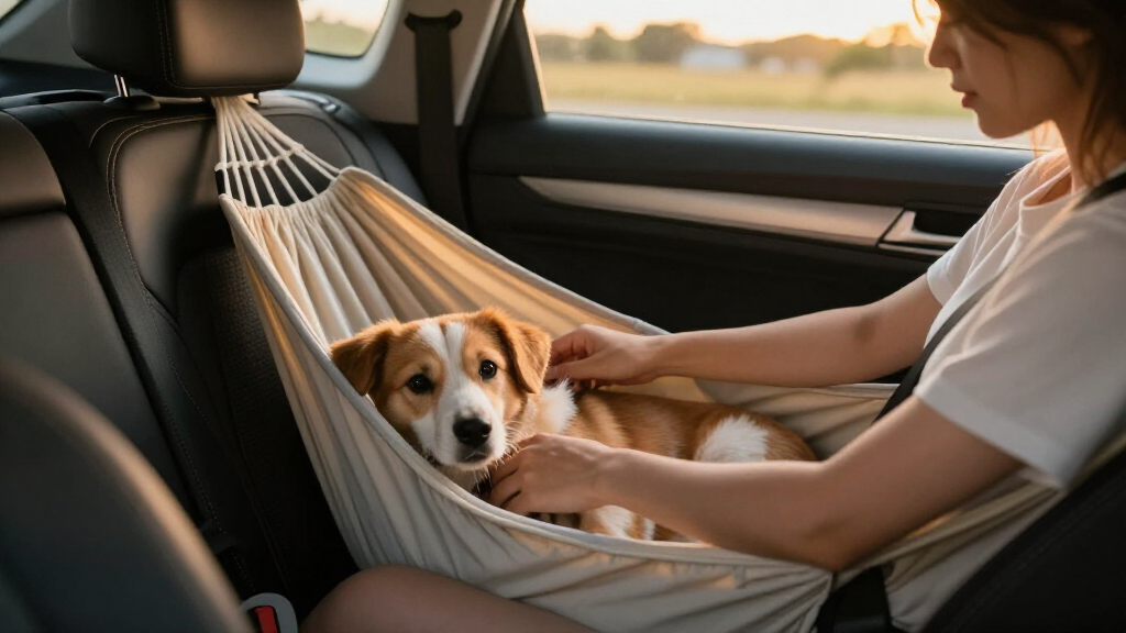 hammockstyle pet car seat covers