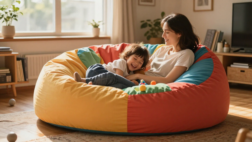 bean bag chairs giant for kids premium