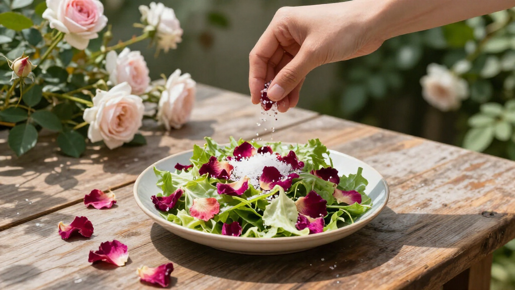 best rose petal food-grade salts