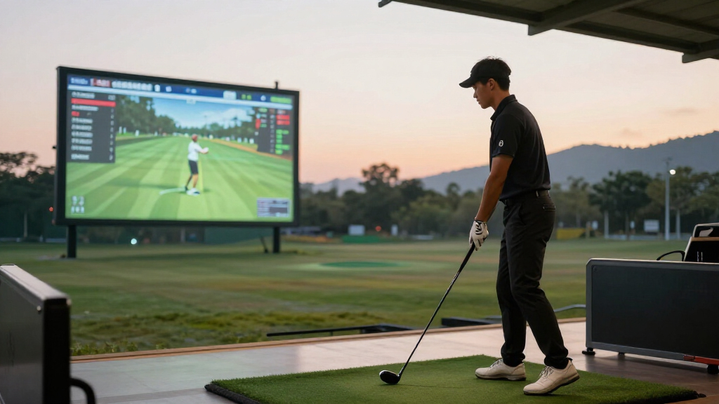 best golf launch monitor with simulator software