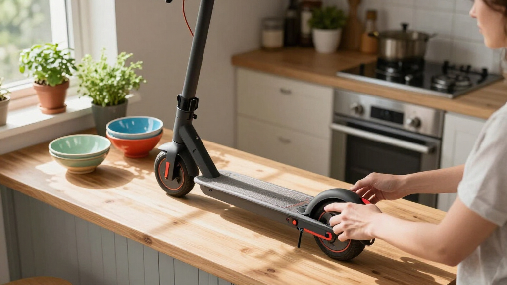 folding electric scooter for commuting