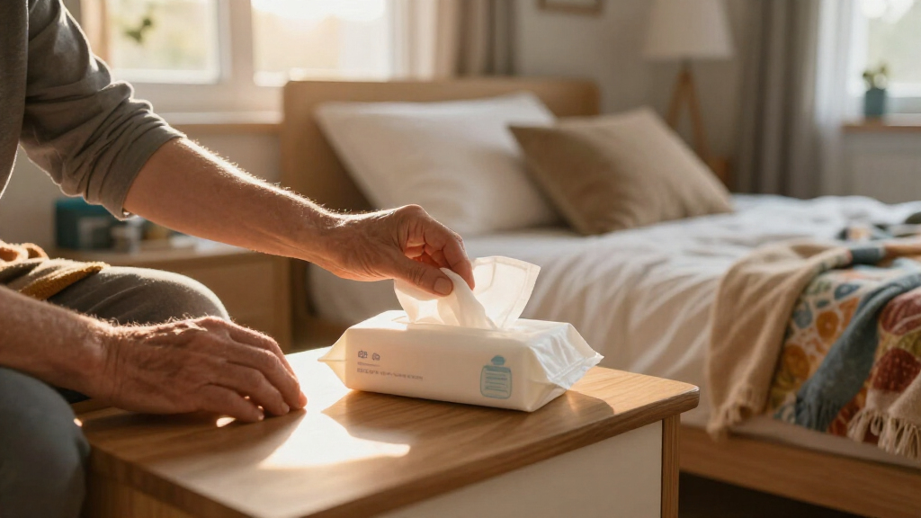 adult wipes for bedridden patients