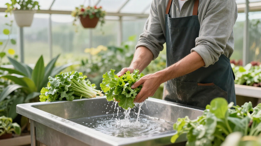 best stainless steel prep table for harvest washing