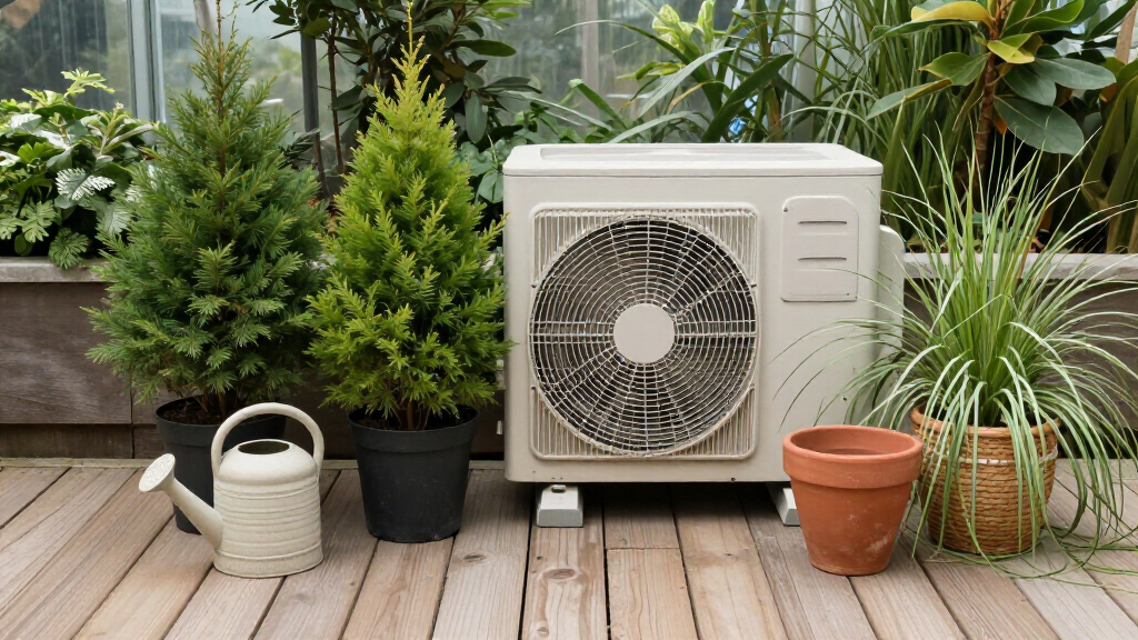 best plants for hiding AC units