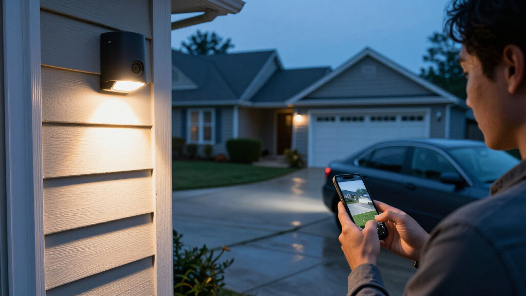 security light with camera for driveway