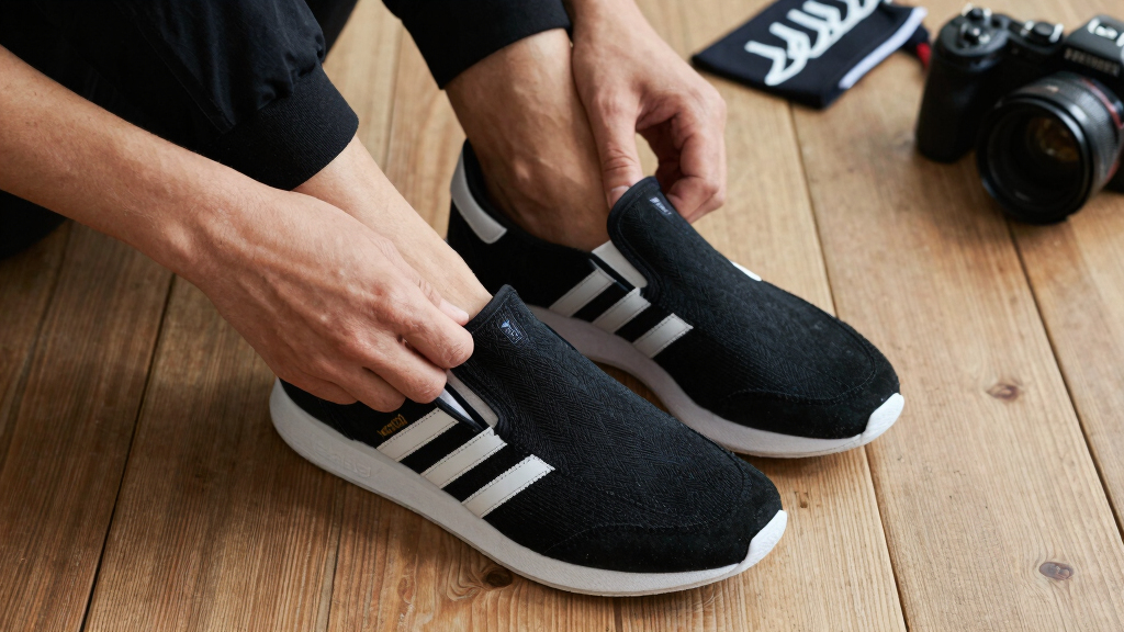 best adidas slip-on sneakers