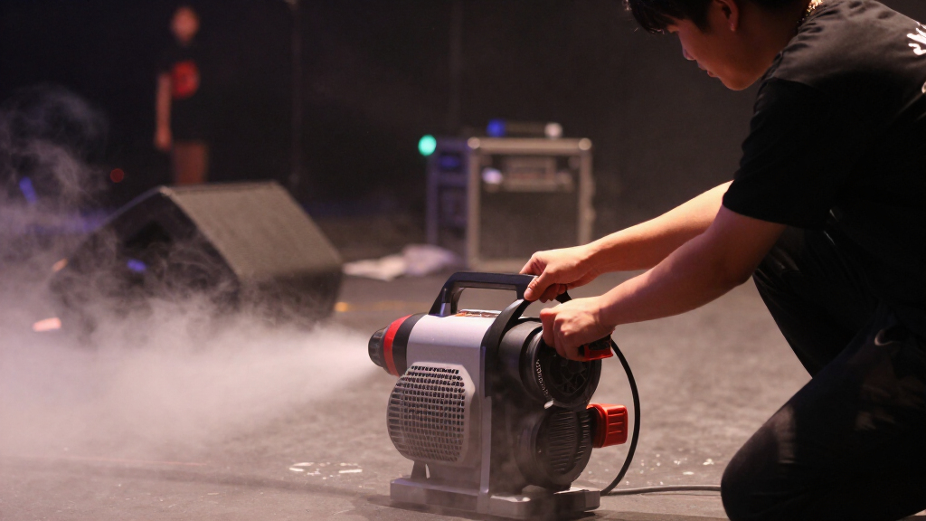 best fog machine for performance spaces