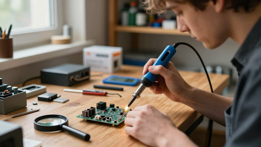 wireless soldering iron