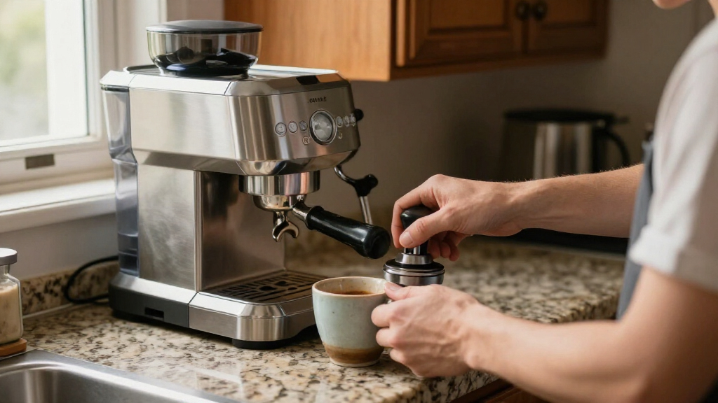 beginner espresso machine